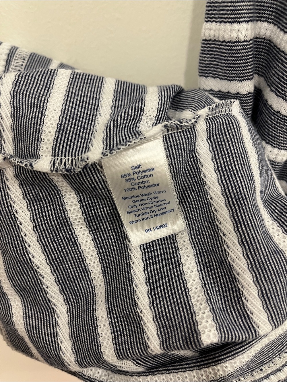 Sail to Sable Blue and White Striped Dress - Picture 6 of 6